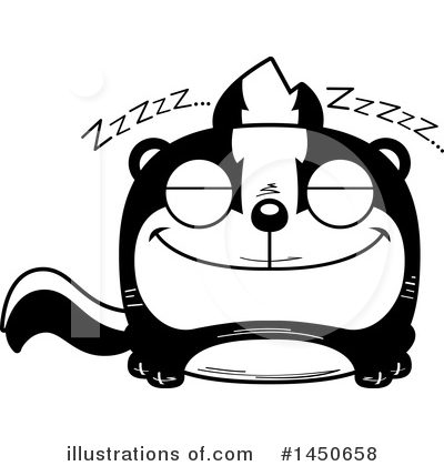 Royalty-Free (RF) Skunk Clipart Illustration by Cory Thoman - Stock Sample #1450658