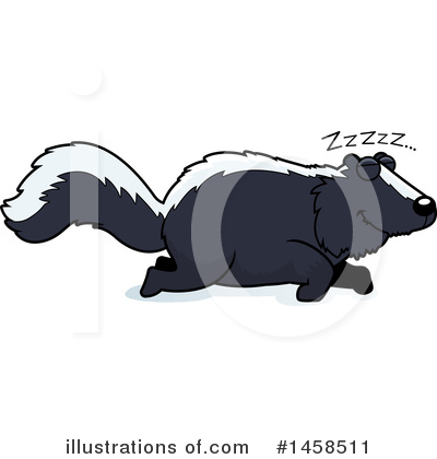 Royalty-Free (RF) Skunk Clipart Illustration by Cory Thoman - Stock Sample #1458511