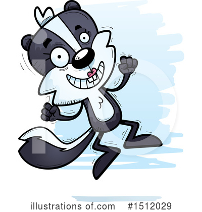 Royalty-Free (RF) Skunk Clipart Illustration by Cory Thoman - Stock Sample #1512029