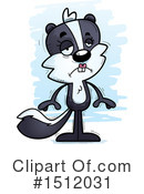 Skunk Clipart #1512031 by Cory Thoman