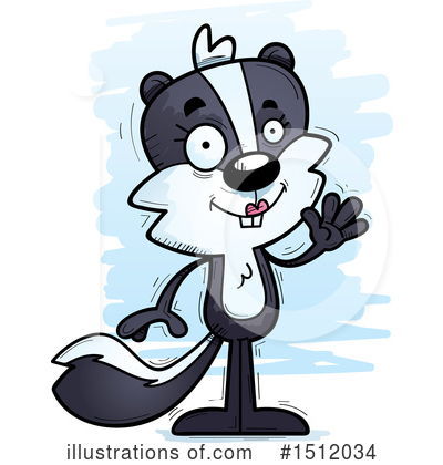 Royalty-Free (RF) Skunk Clipart Illustration by Cory Thoman - Stock Sample #1512034