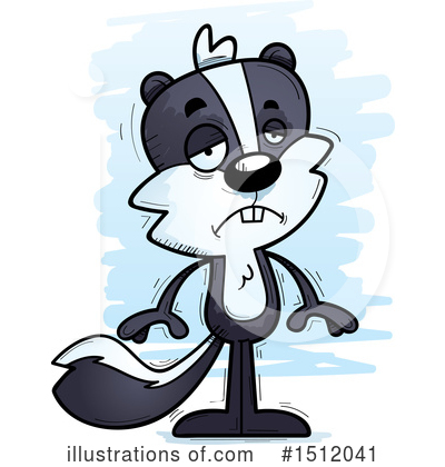 Royalty-Free (RF) Skunk Clipart Illustration by Cory Thoman - Stock Sample #1512041