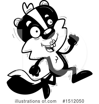 Royalty-Free (RF) Skunk Clipart Illustration by Cory Thoman - Stock Sample #1512050