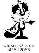 Skunk Clipart #1512055 by Cory Thoman