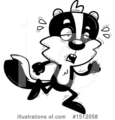 Royalty-Free (RF) Skunk Clipart Illustration by Cory Thoman - Stock Sample #1512058