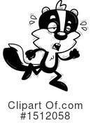 Skunk Clipart #1512058 by Cory Thoman