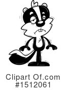 Skunk Clipart #1512061 by Cory Thoman