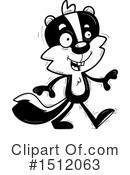 Skunk Clipart #1512063 by Cory Thoman