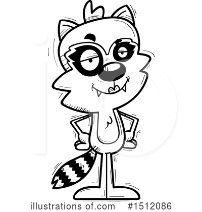 Royalty-Free (RF) Skunk Clipart Illustration by Cory Thoman - Stock Sample #1512086