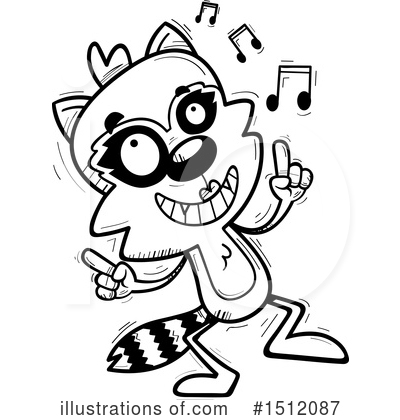 Royalty-Free (RF) Skunk Clipart Illustration by Cory Thoman - Stock Sample #1512087