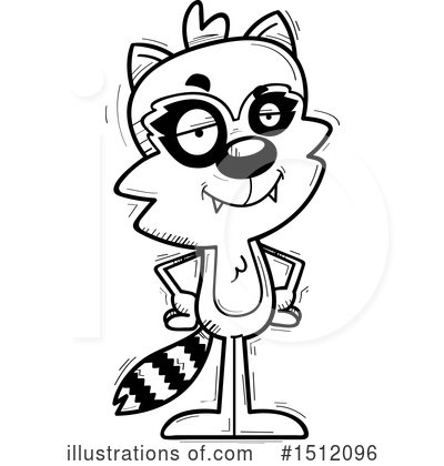 Royalty-Free (RF) Skunk Clipart Illustration by Cory Thoman - Stock Sample #1512096