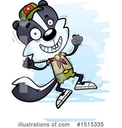 Skunk Clipart #1515335 by Cory Thoman