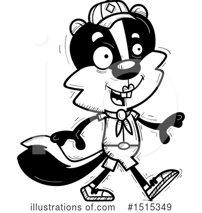 Royalty-Free (RF) Skunk Clipart Illustration by Cory Thoman - Stock Sample #1515349