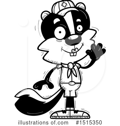 Royalty-Free (RF) Skunk Clipart Illustration by Cory Thoman - Stock Sample #1515350