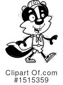 Skunk Clipart #1515359 by Cory Thoman