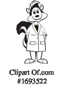 Skunk Clipart #1693522 by Lal Perera