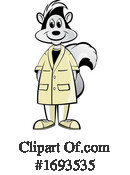 Skunk Clipart #1693535 by Lal Perera