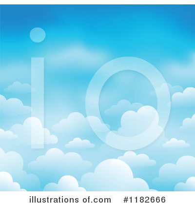 Royalty-Free (RF) Sky Clipart Illustration by visekart - Stock Sample #1182666