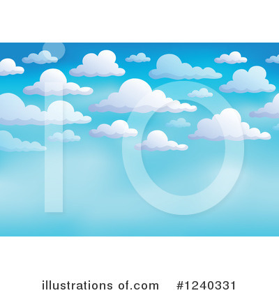 Royalty-Free (RF) Sky Clipart Illustration by visekart - Stock Sample #1240331