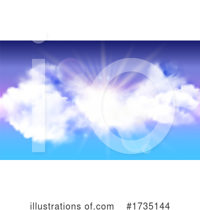 Clouds Clipart #1735144 by Vector Tradition SM