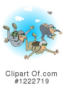 Skydiving Clipart #1222719 by djart