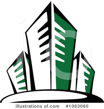 Royalty-Free (RF) Skyscraper Clipart Illustration by Vector Tradition SM - Stock Sample #1063060