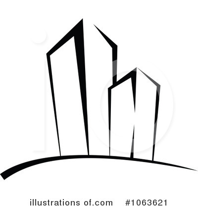 Royalty-Free (RF) Skyscraper Clipart Illustration by Vector Tradition SM - Stock Sample #1063621