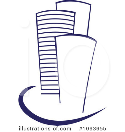 Royalty-Free (RF) Skyscraper Clipart Illustration by Vector Tradition SM - Stock Sample #1063655
