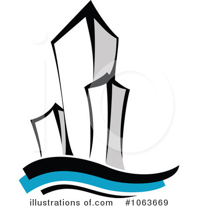 Royalty-Free (RF) Skyscraper Clipart Illustration by Vector Tradition SM - Stock Sample #1063669