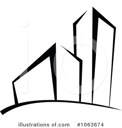 Royalty-Free (RF) Skyscraper Clipart Illustration by Vector Tradition SM - Stock Sample #1063674