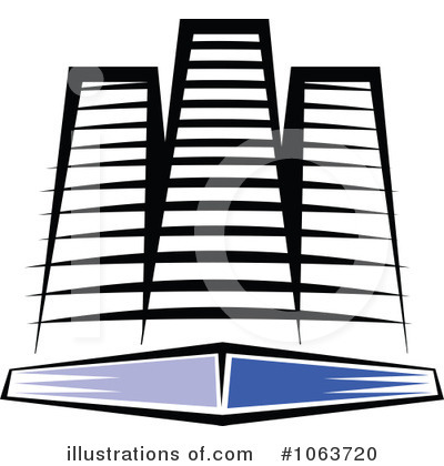 Royalty-Free (RF) Skyscraper Clipart Illustration by Vector Tradition SM - Stock Sample #1063720