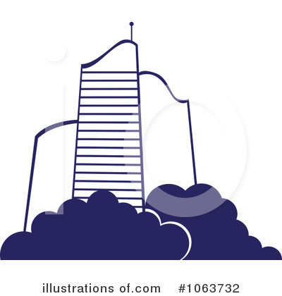 Royalty-Free (RF) Skyscraper Clipart Illustration by Vector Tradition SM - Stock Sample #1063732