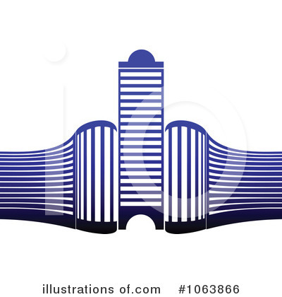 Royalty-Free (RF) Skyscraper Clipart Illustration by Vector Tradition SM - Stock Sample #1063866