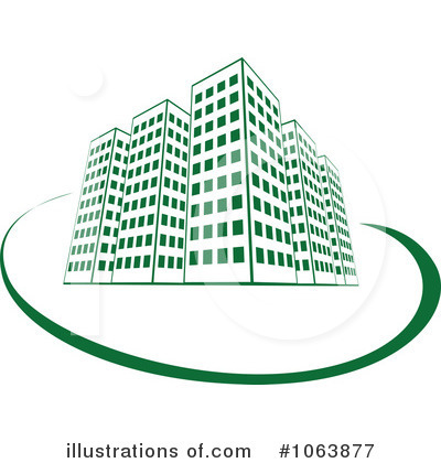 Royalty-Free (RF) Skyscraper Clipart Illustration by Vector Tradition SM - Stock Sample #1063877
