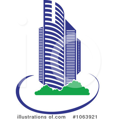 Royalty-Free (RF) Skyscraper Clipart Illustration by Vector Tradition SM - Stock Sample #1063921