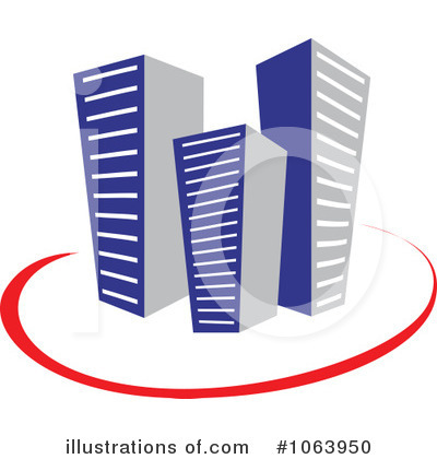 Royalty-Free (RF) Skyscraper Clipart Illustration by Vector Tradition SM - Stock Sample #1063950