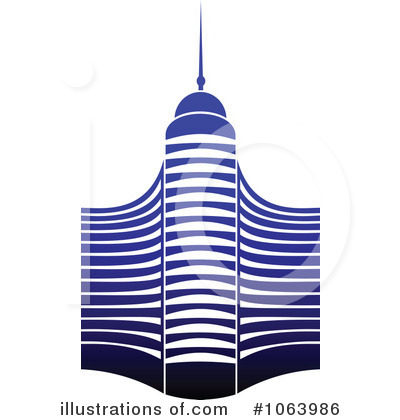 Royalty-Free (RF) Skyscraper Clipart Illustration by Vector Tradition SM - Stock Sample #1063986