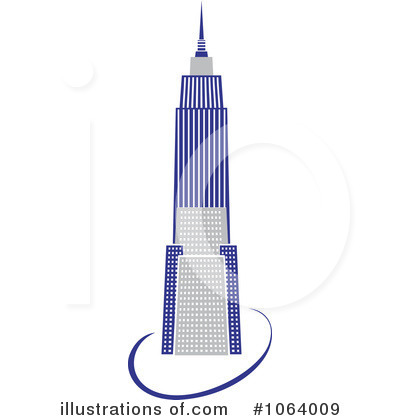 Royalty-Free (RF) Skyscraper Clipart Illustration by Vector Tradition SM - Stock Sample #1064009