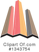 Skyscraper Clipart #1343754 by ColorMagic