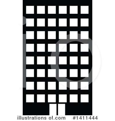 Royalty-Free (RF) Skyscraper Clipart Illustration by dero - Stock Sample #1411444
