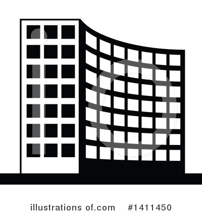 Royalty-Free (RF) Skyscraper Clipart Illustration by dero - Stock Sample #1411450
