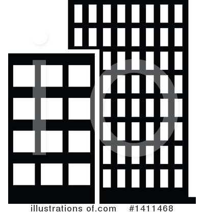 Royalty-Free (RF) Skyscraper Clipart Illustration by dero - Stock Sample #1411468