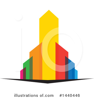 City Clipart #1440446 by ColorMagic