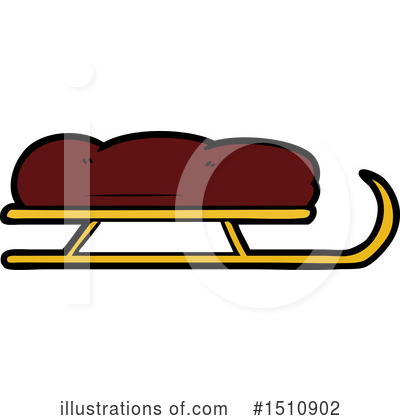 Royalty-Free (RF) Sled Clipart Illustration by lineartestpilot - Stock Sample #1510902
