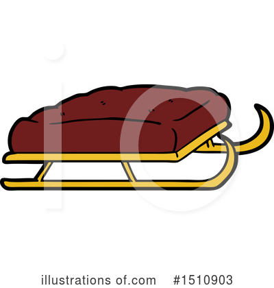 Royalty-Free (RF) Sled Clipart Illustration by lineartestpilot - Stock Sample #1510903