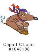 Sledding Clipart #1048188 by toonaday