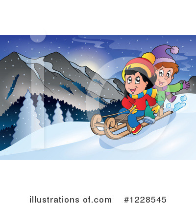 Winter Sports Clipart #1228545 by visekart