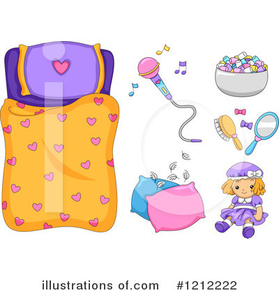 Sleeping Bag Clipart #1212222 by BNP Design Studio