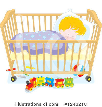 Royalty-Free (RF) Sleeping Clipart Illustration by Alex Bannykh - Stock Sample #1243218