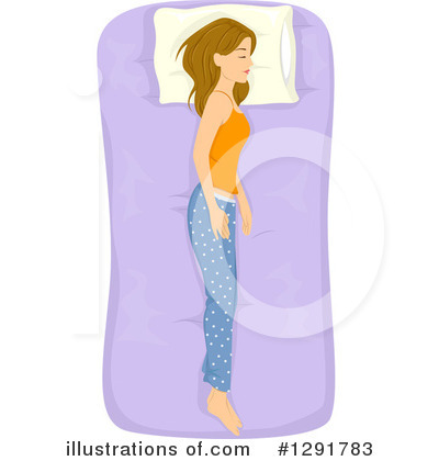 Royalty-Free (RF) Sleeping Clipart Illustration by BNP Design Studio - Stock Sample #1291783